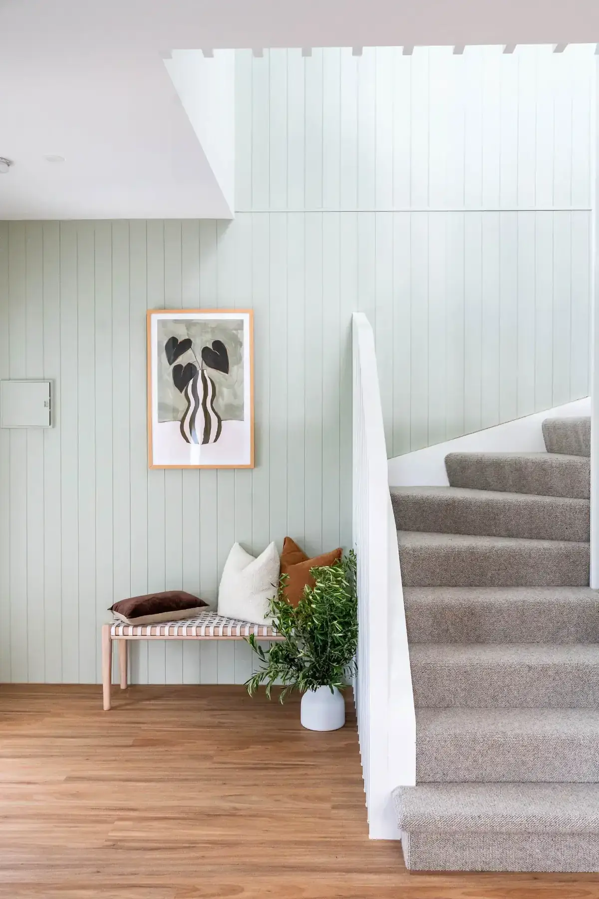Melbourne renovation company RenoWorx completed staircase and hallway